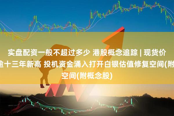 实盘配资一般不超过多少 港股概念追踪 | 现货价格刷新逾十三年新高 投机资金涌入打开白银估值修复空间(附概念股)
